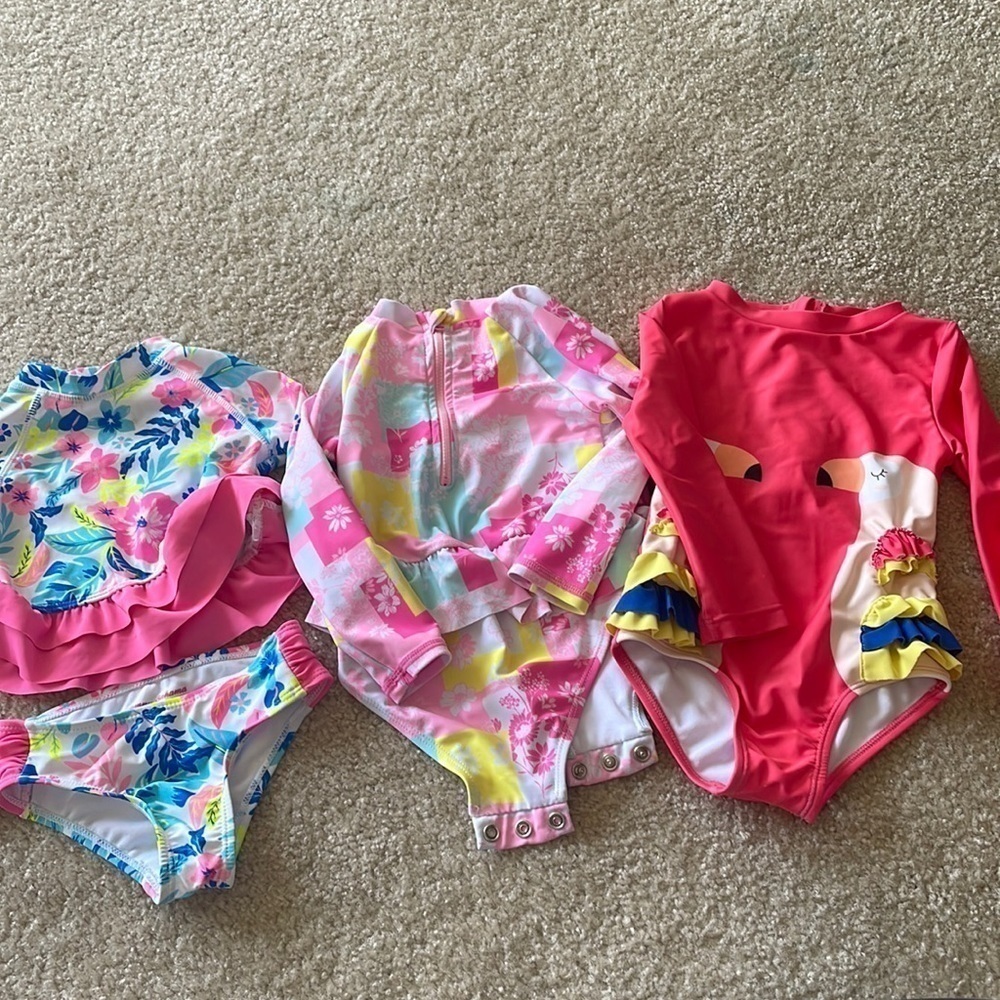 Bundle of 3 bathing suits